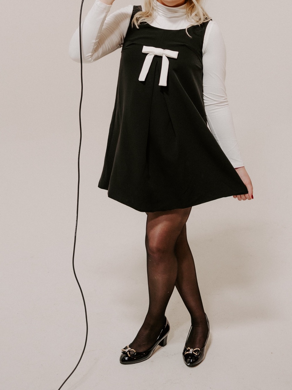 Black Bow Missguided Dress